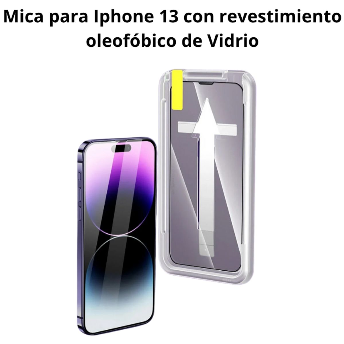 GENERICO - Protector de Pantalla Mica Vidrio Templado para Iphone 13