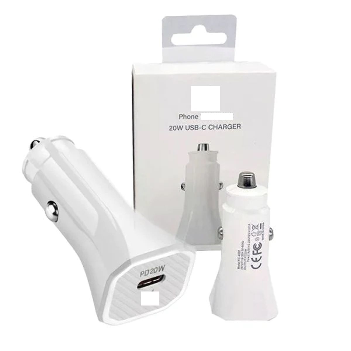 GENERICO - CARGADOR PARA AUTO LIGHTNING CON LOGO