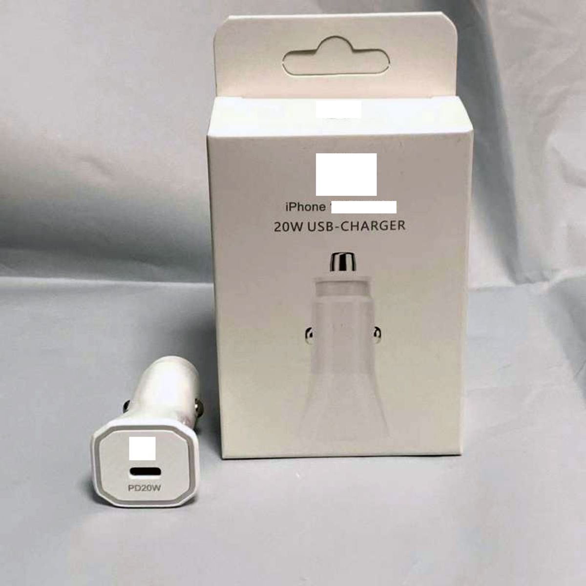 GENERICO - CARGADOR PARA AUTO LIGHTNING CON LOGO