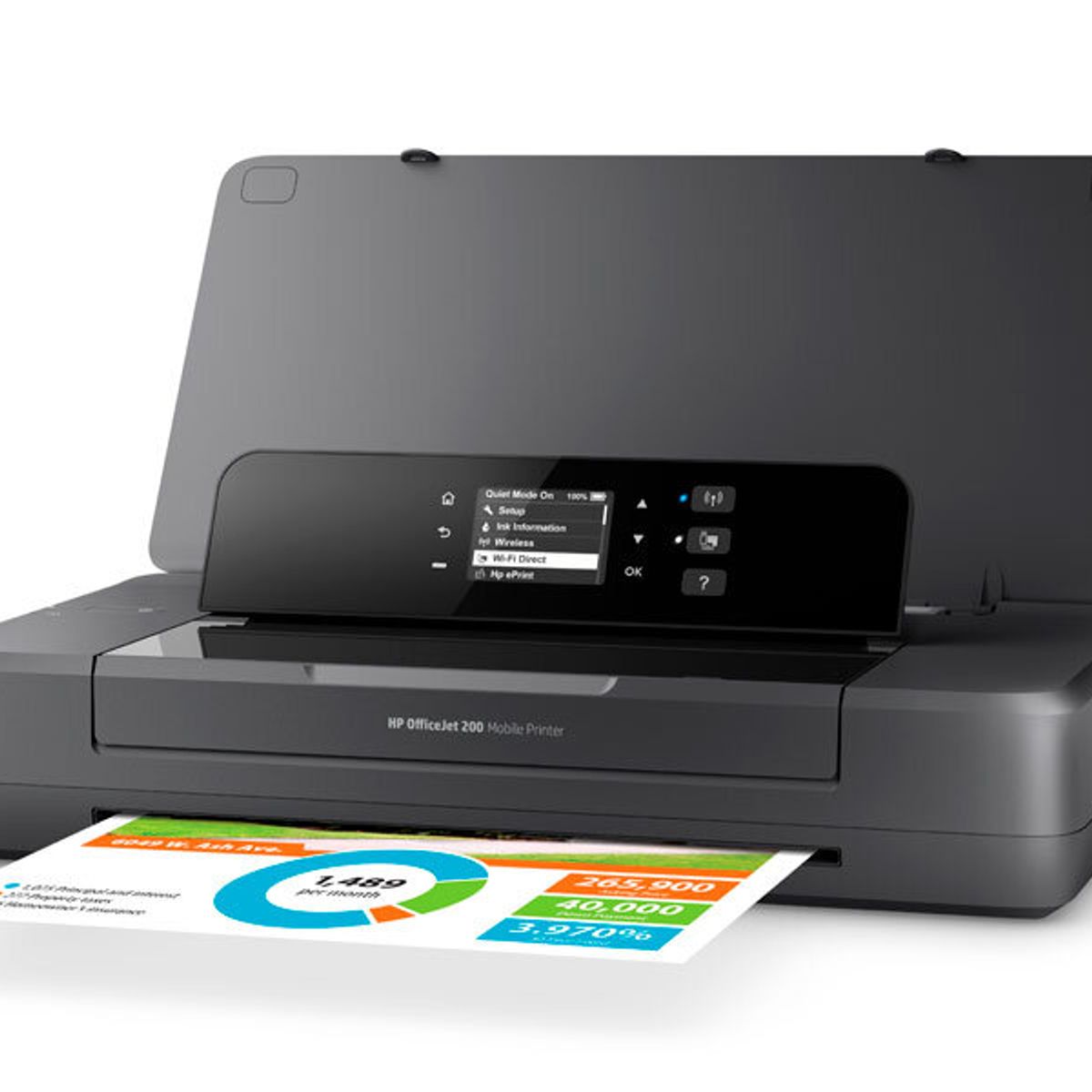 HP - IMPRESORA HP OFFICEJET 200 MOBILE CZ993A PORTATIL