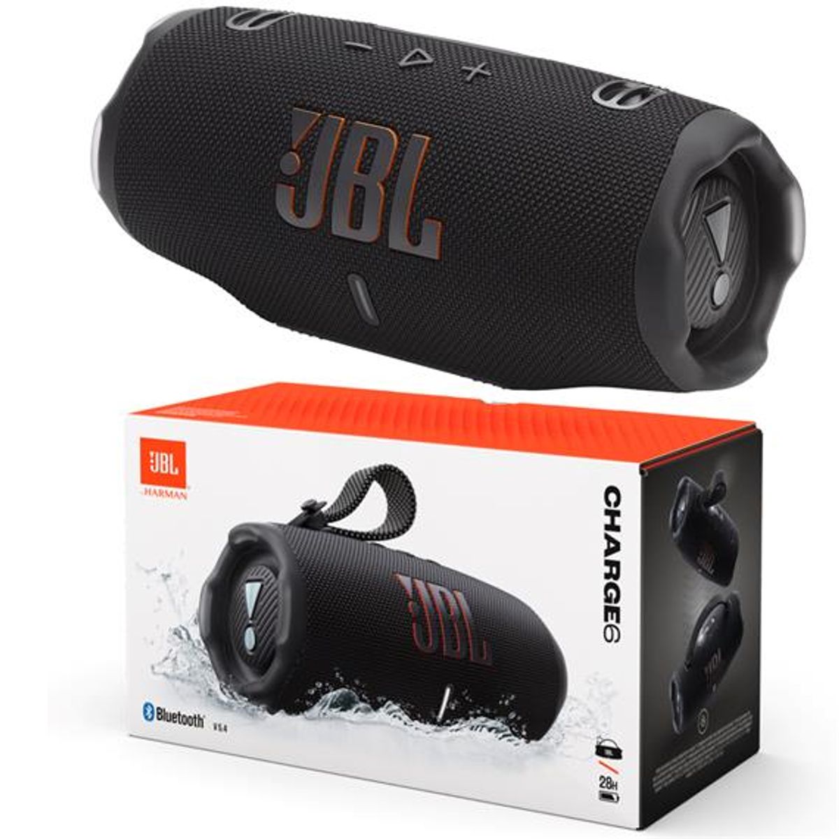 JBL - JBL CHARGE 6- COLOR NEGRO - 45 WATTS