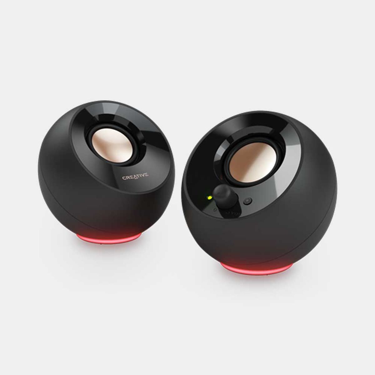 CREATIVE - PARLANTE CREATIVE PEBBLE SE - PC SPEAKERS 2.0 (RGB LIGHTING) (8.8W)
