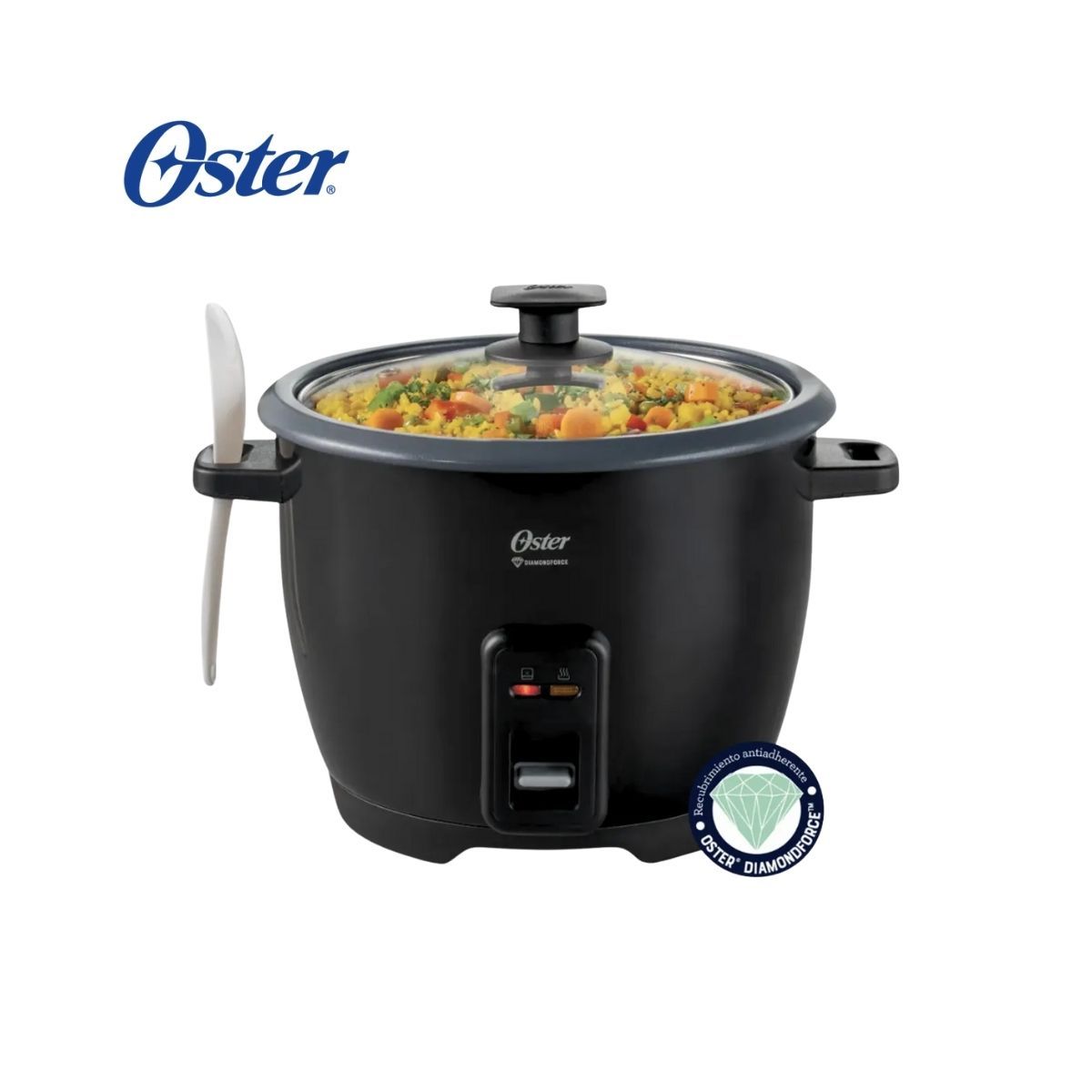 OSTER - Combo OSTER Cafetera de 12 Tazas y Olla Arrocera CKSTRCB10DFBLK