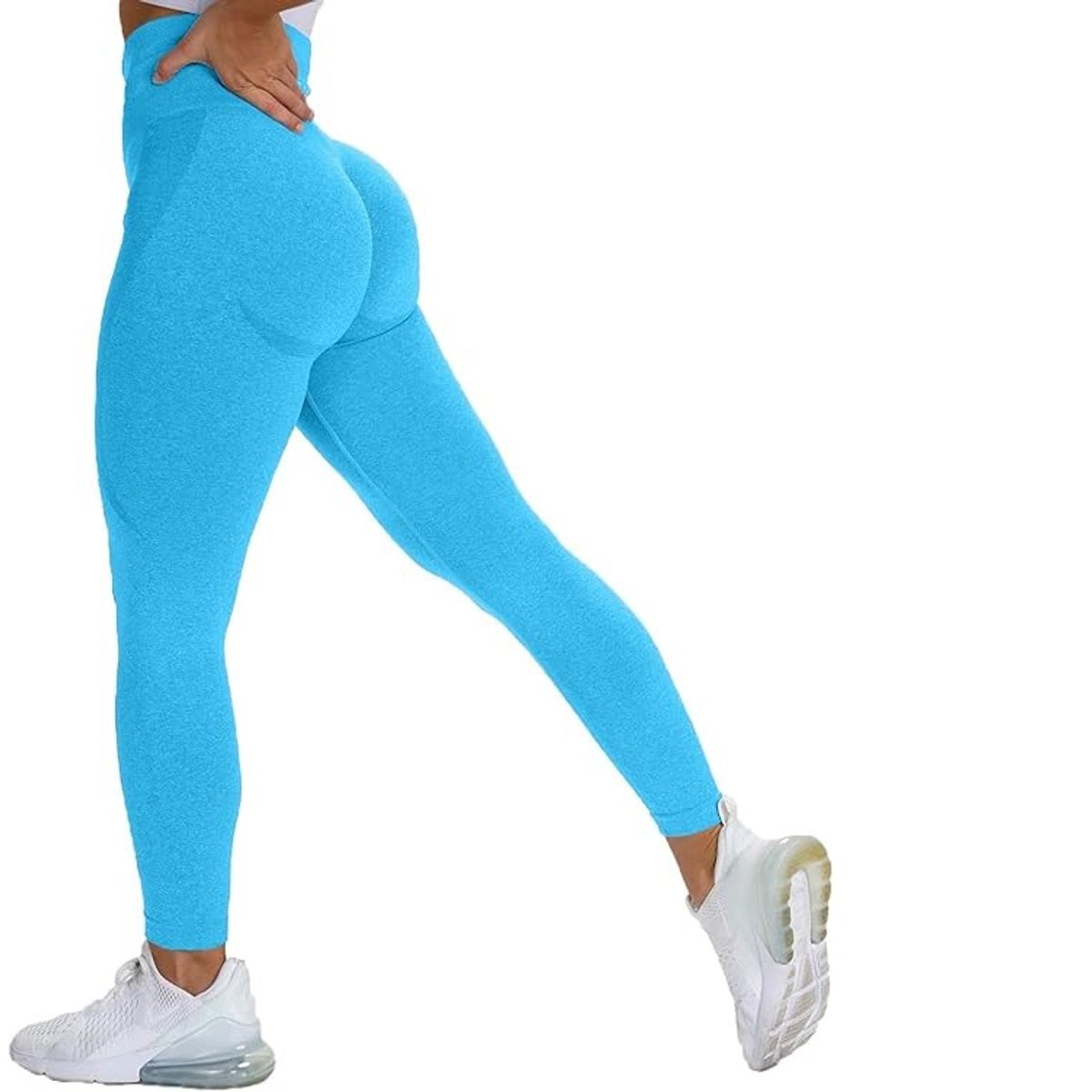 GENERICO - Leggings sin costuras para entrenamiento gimnasio y yoga