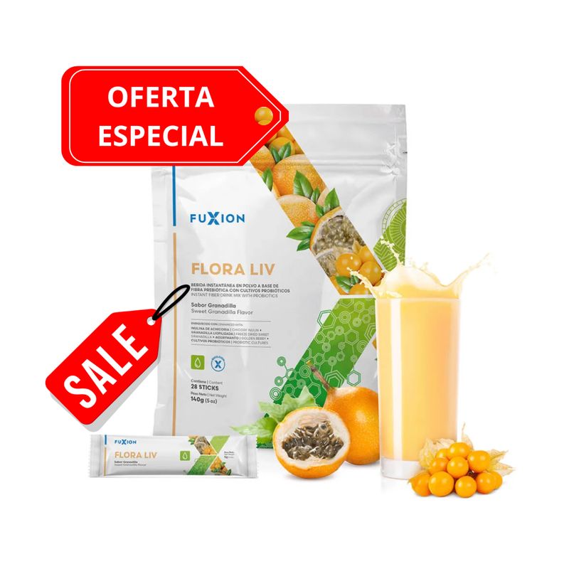 FUXION - FLORA LIV FUXION 28 SOBRES