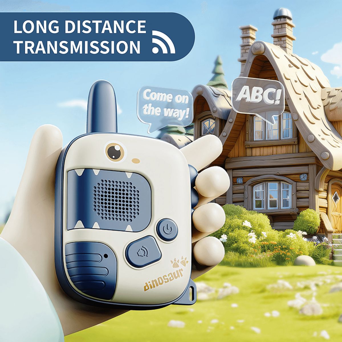 GENERICO - Walkie-Talkie Infantil Interactivo - 2 unidades - Unicornios