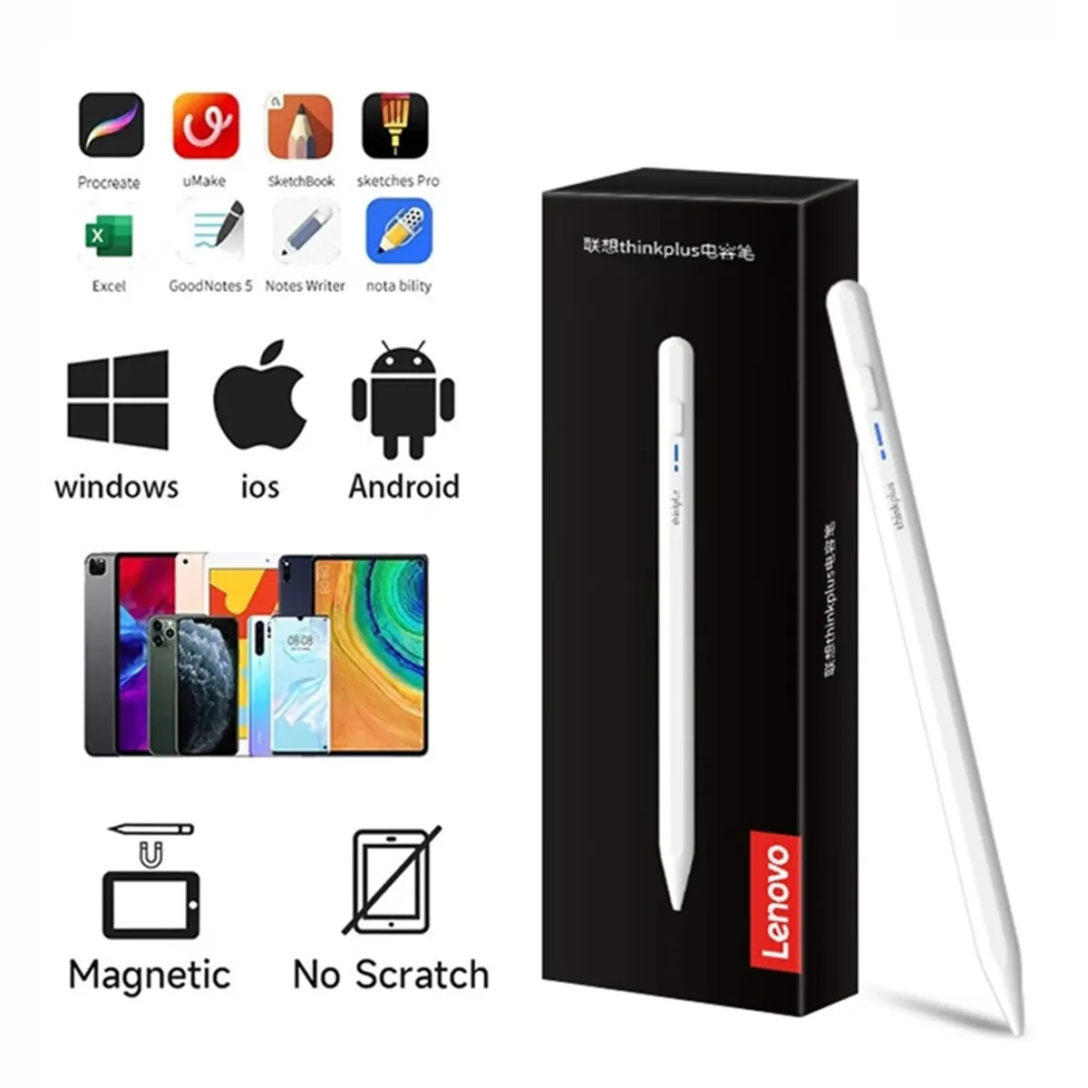 LENOVO - Tablet Lenovo M11 K10 Pro 8GB+128GB WiFi y Bolígrafo táctil Y ESTUCHE