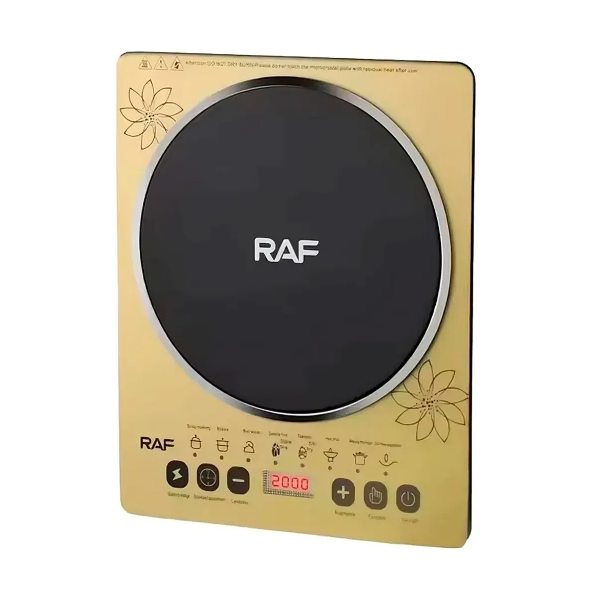 GENERICO - Cocina Rápido  con la Cocina de Inducción de una Hornilla con Pantalla Digital  Alto Rendimiento 2000W