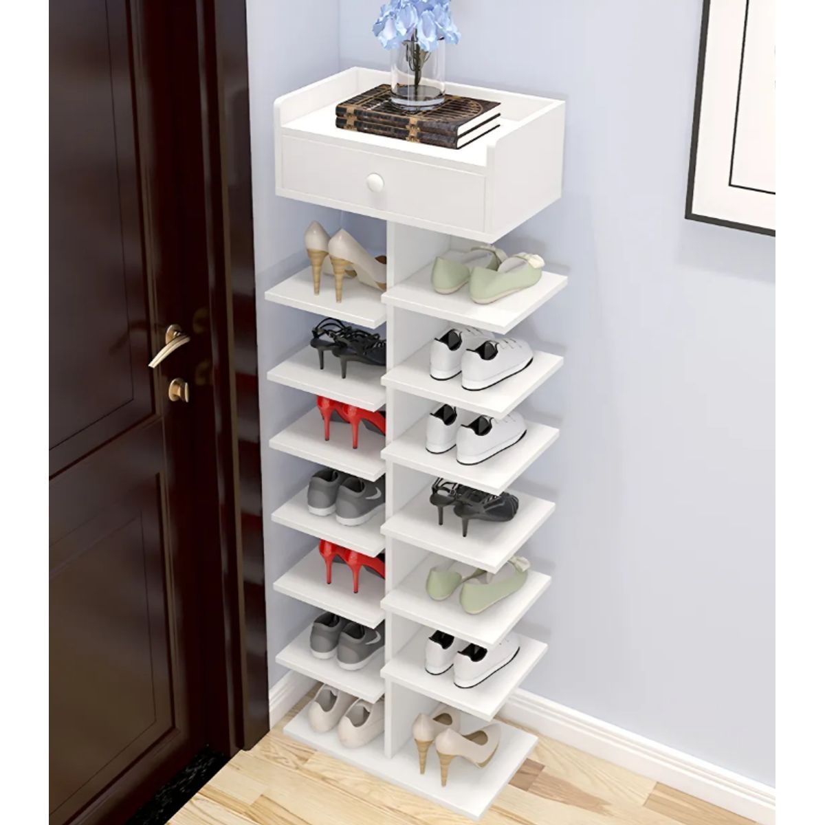 ZAPATERO YSQT COLOR BLANCO NACION MUEBLES, marca NACION MUEBLES - Foto Principal