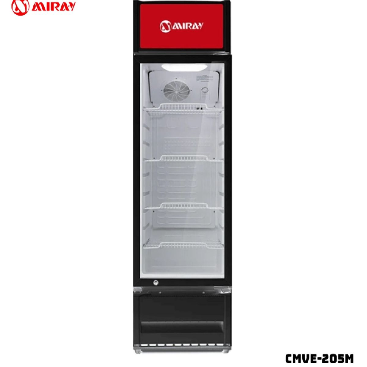 MIRAY - VITRINA EXHIBIDOR MIRAY VERTICAL 211 L - CMVE-205M