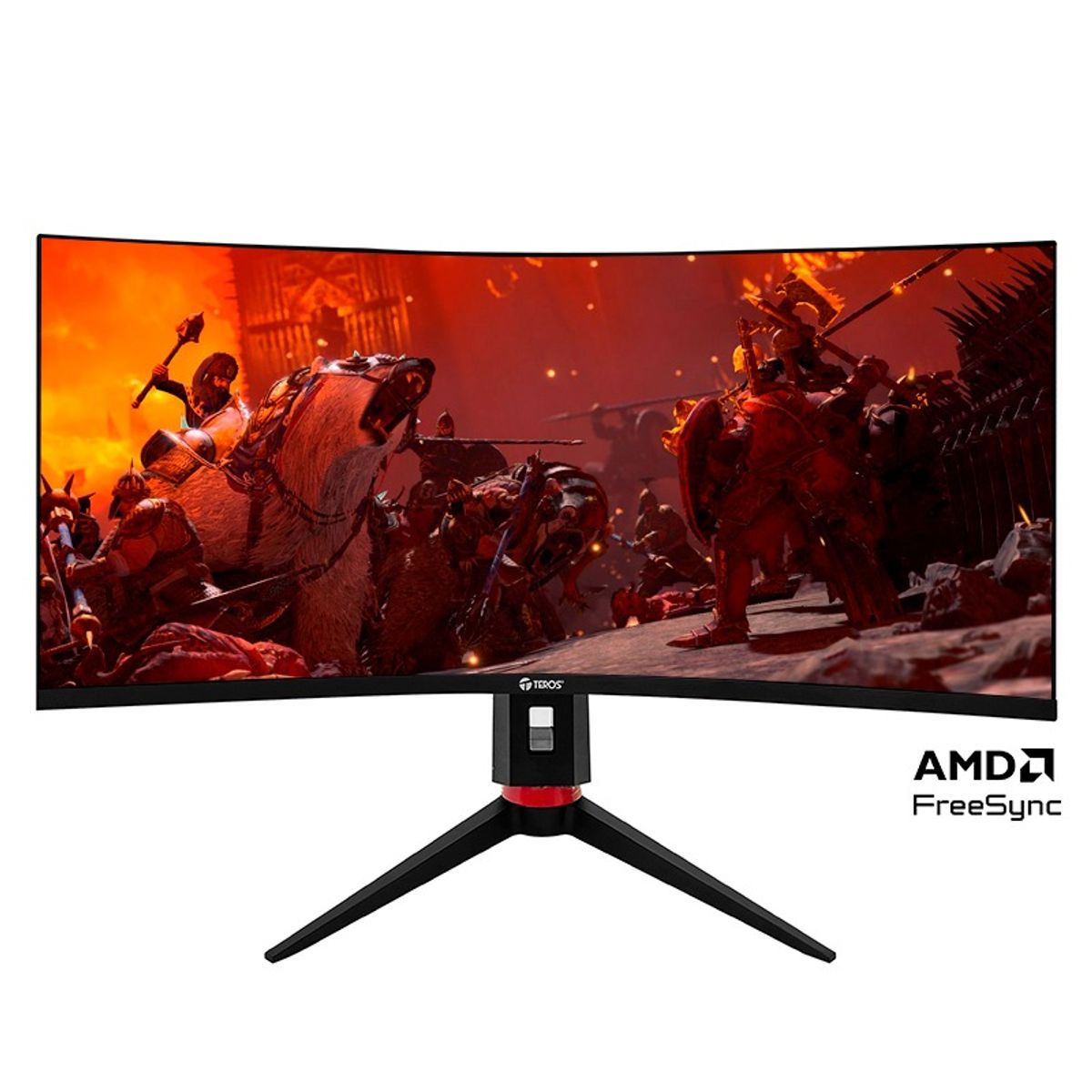 TEROS GAMING - Monitor ULTRAWIDE Curvo Teros 34 Freesync 180hz 3440x1440 4m Hdr400