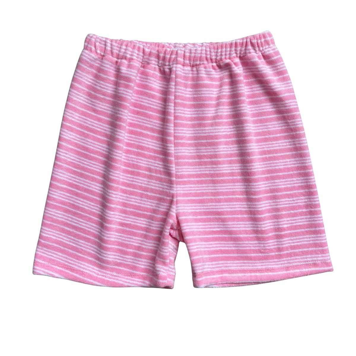 RED CARROT - Short niña felpa rosa rayado