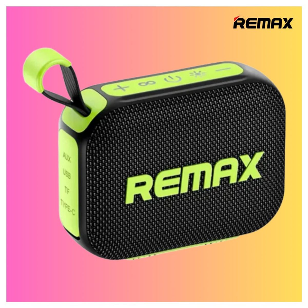 REMAX - Parlante Portátil Inalámbrico 10W Resistente al Agua y Polvo REMAX RB-M7