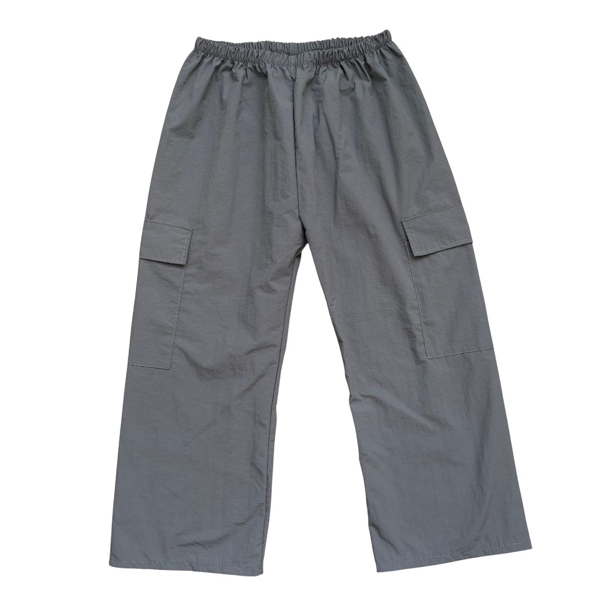 RED CARROT - Pantalon cargo unisex niño tela mojada plomo