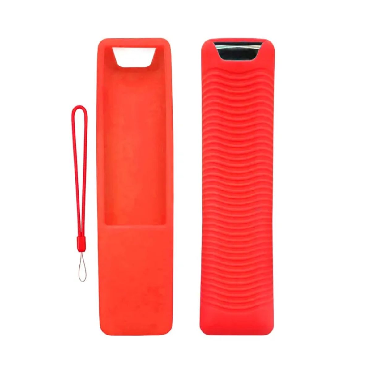 CASE - Funda protector para control Samsung curvo Rojo