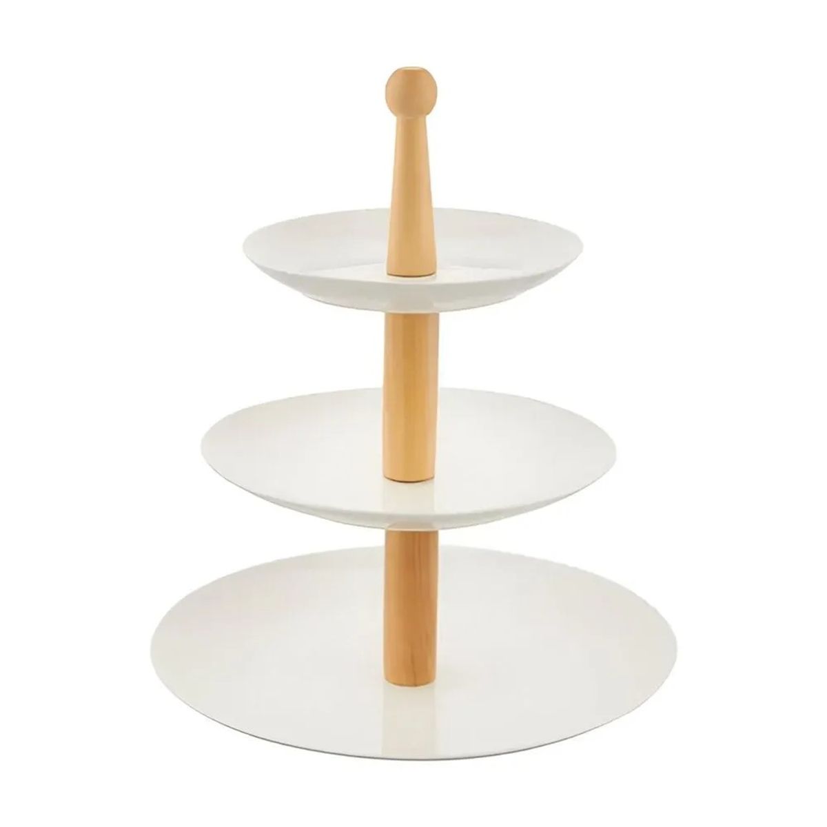 ICHIMATSU - PORTA BOCADITOS DE LOZA DE 3 PISOS