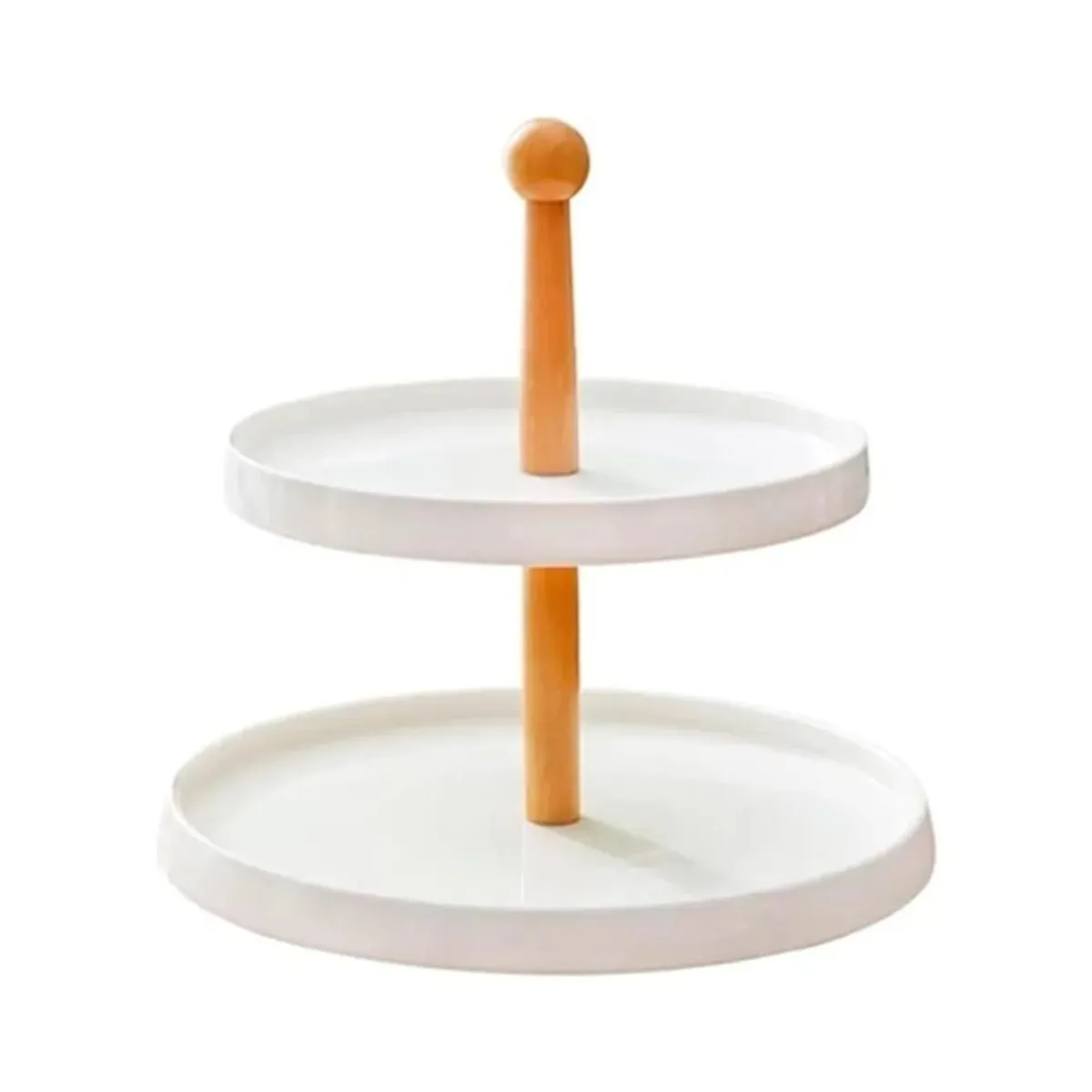 ICHIMATSU - PORTA BOCADITOS DE LOZA DE 2 PISOS