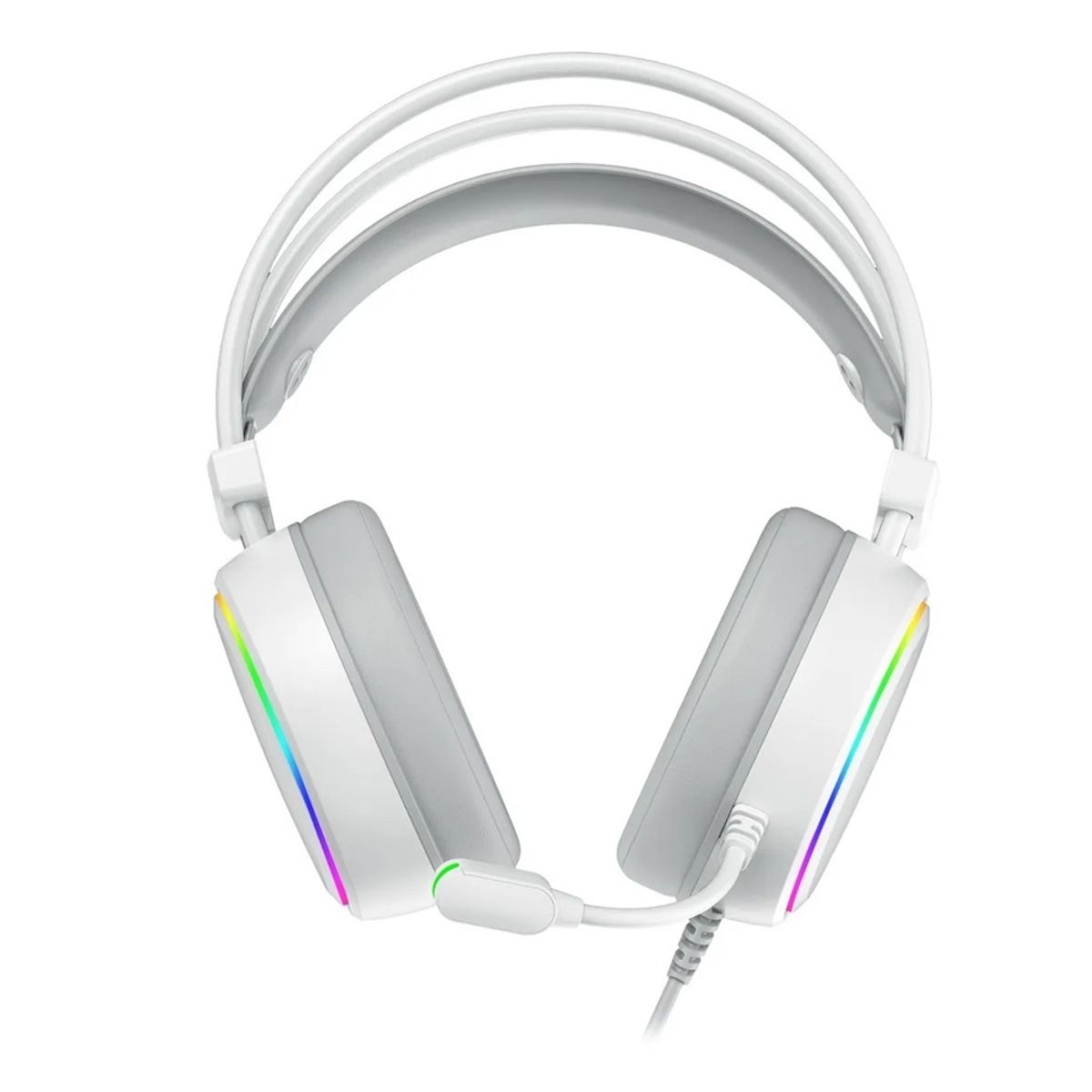 T-DAGGER - Audífonos Gamer T-DAGGER SONA RGB White T-RGH304W Virtual 7.1 con Micrófono USB