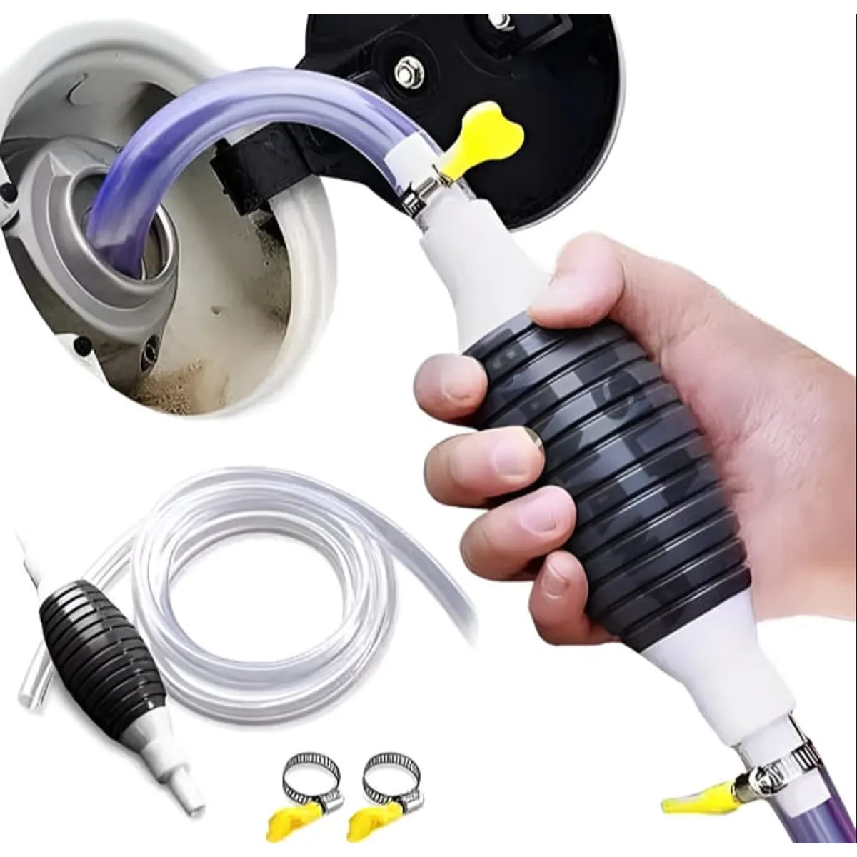 GENERICO - BOMBA MANUAL PARA TRANSFERENCIA DE  GASOLINA O AGUA