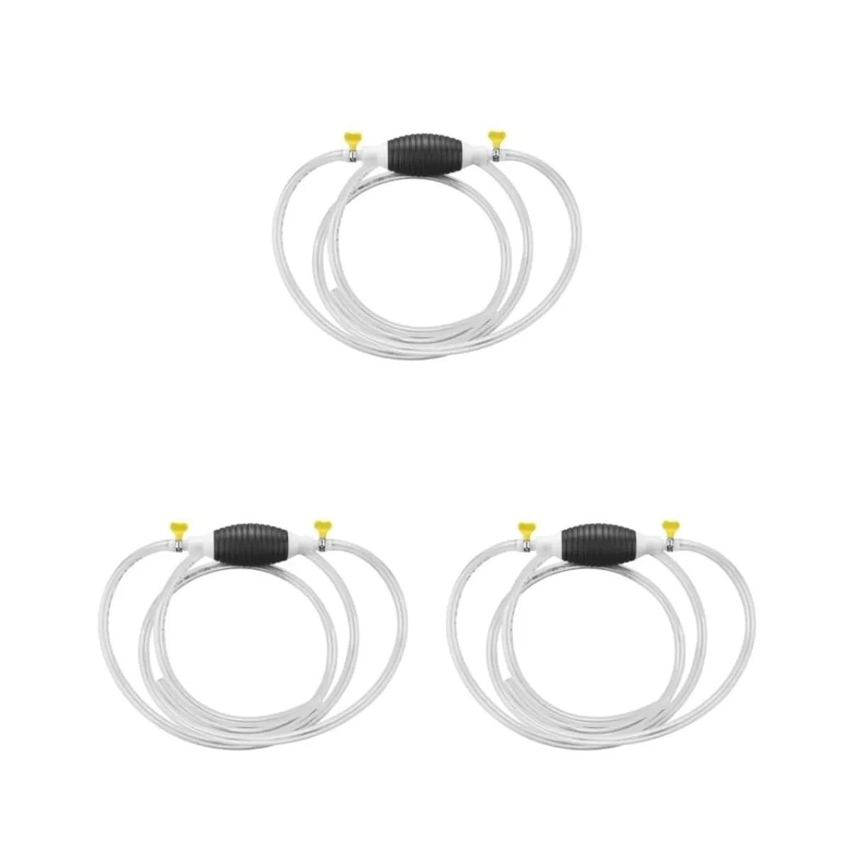 GENERICO - 3 PACK BOMBA MANUAL PARA TRANSFERENCIA DE  GASOLINA O AGUA