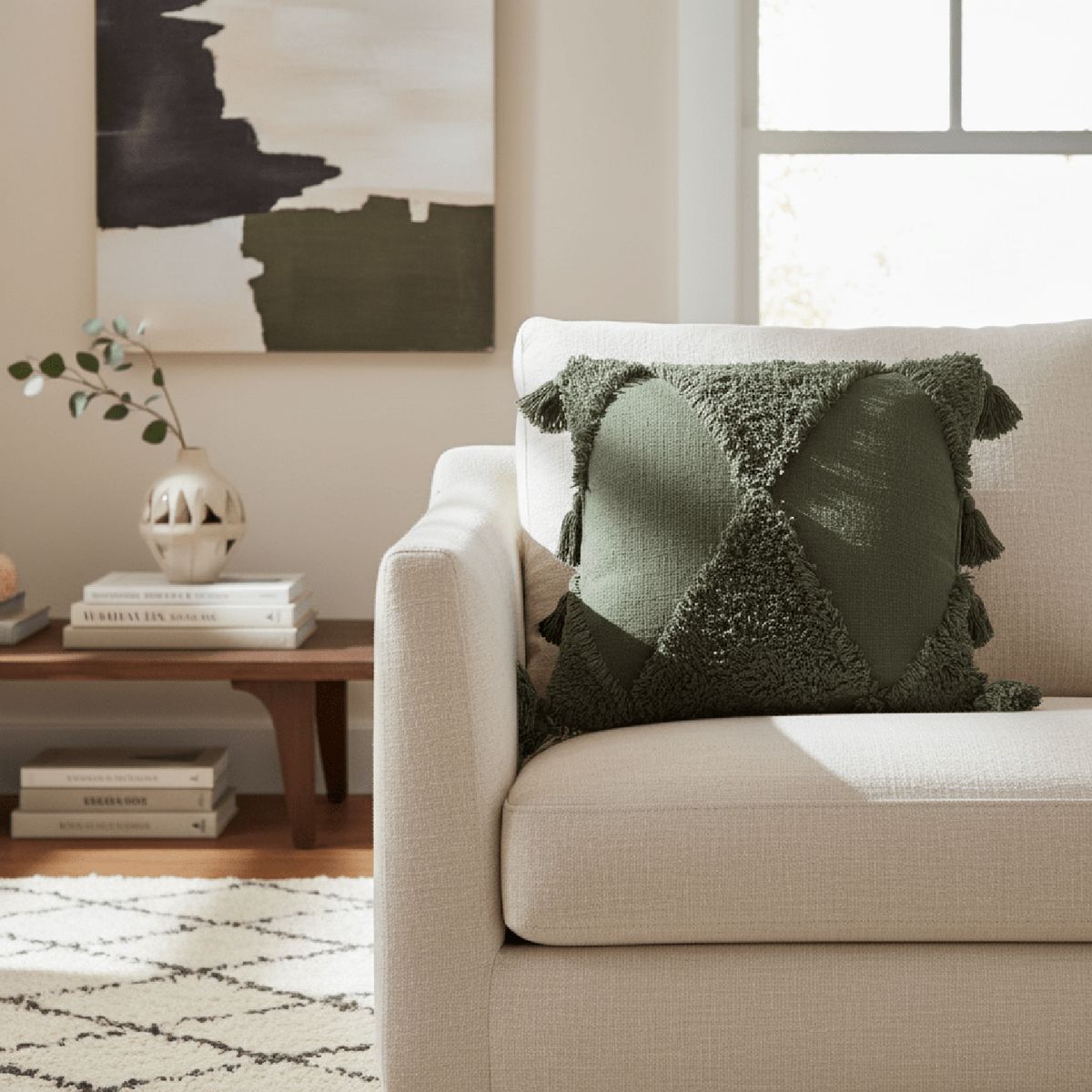 CONCEPTS LIFE - Cojin Jungle Bohemiam 45x45 cm