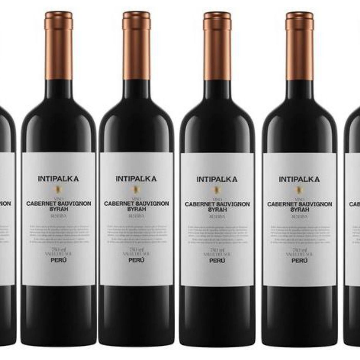 INTIPALKA - Vino Reserva Cabernet Sauvignon - Syrah 750ml - 6 UND