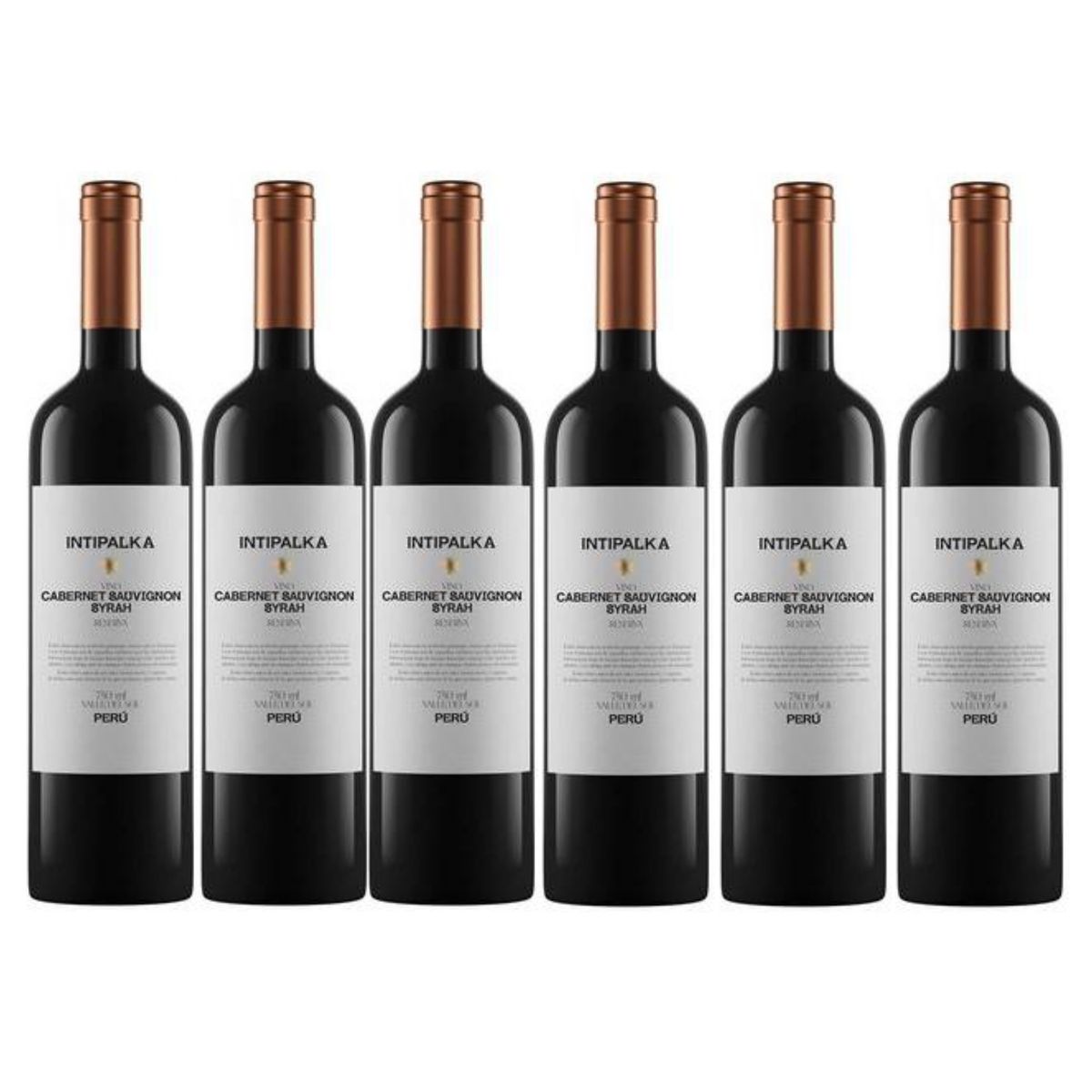 INTIPALKA - Vino Reserva Cabernet Sauvignon - Syrah 750ml - 6 UND