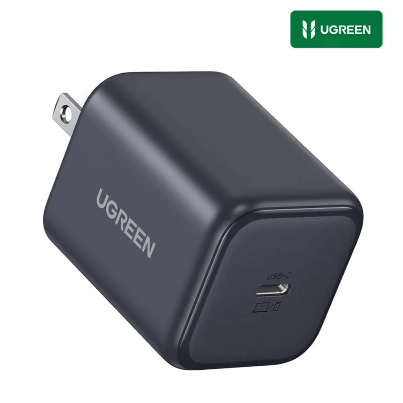 UGREEN - Cargador UGREEN 45W USB-C GaN PD 3.0 iPhone 17, iPad, Galaxy