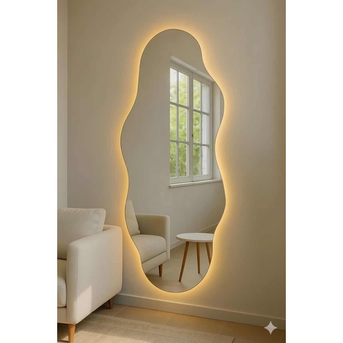 GENERICO - Espejo Led Nube 170x70 cm