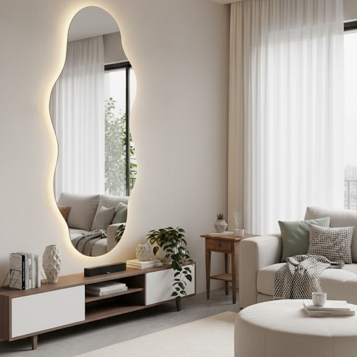 GENERICO - Espejo Led Nube 170x70 cm