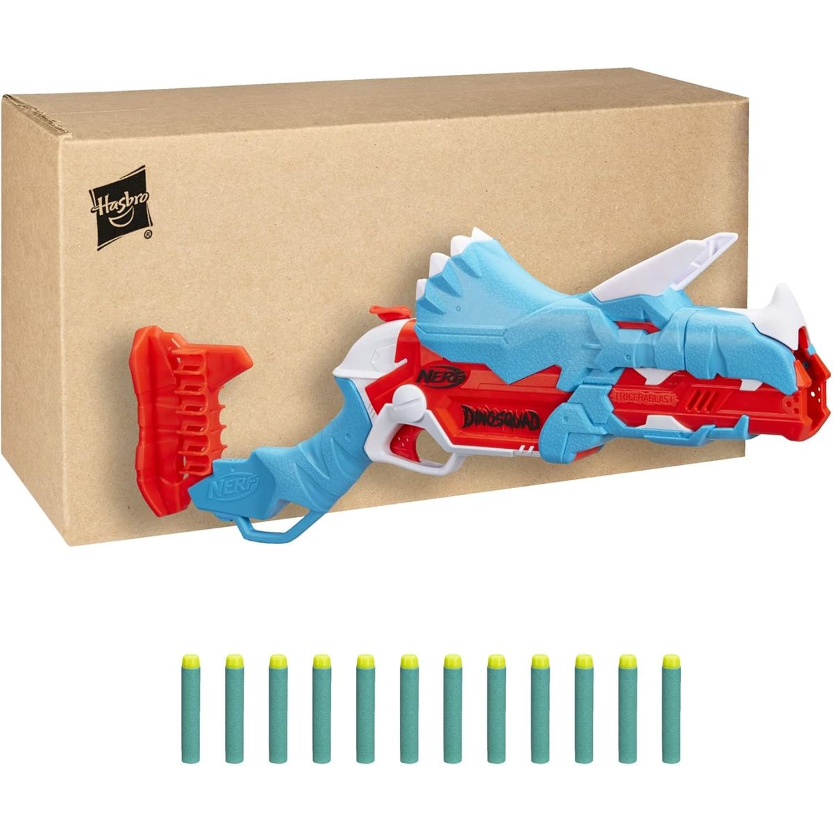 NERF - Nerf - DinoSquad TriceraBlast Lanzador