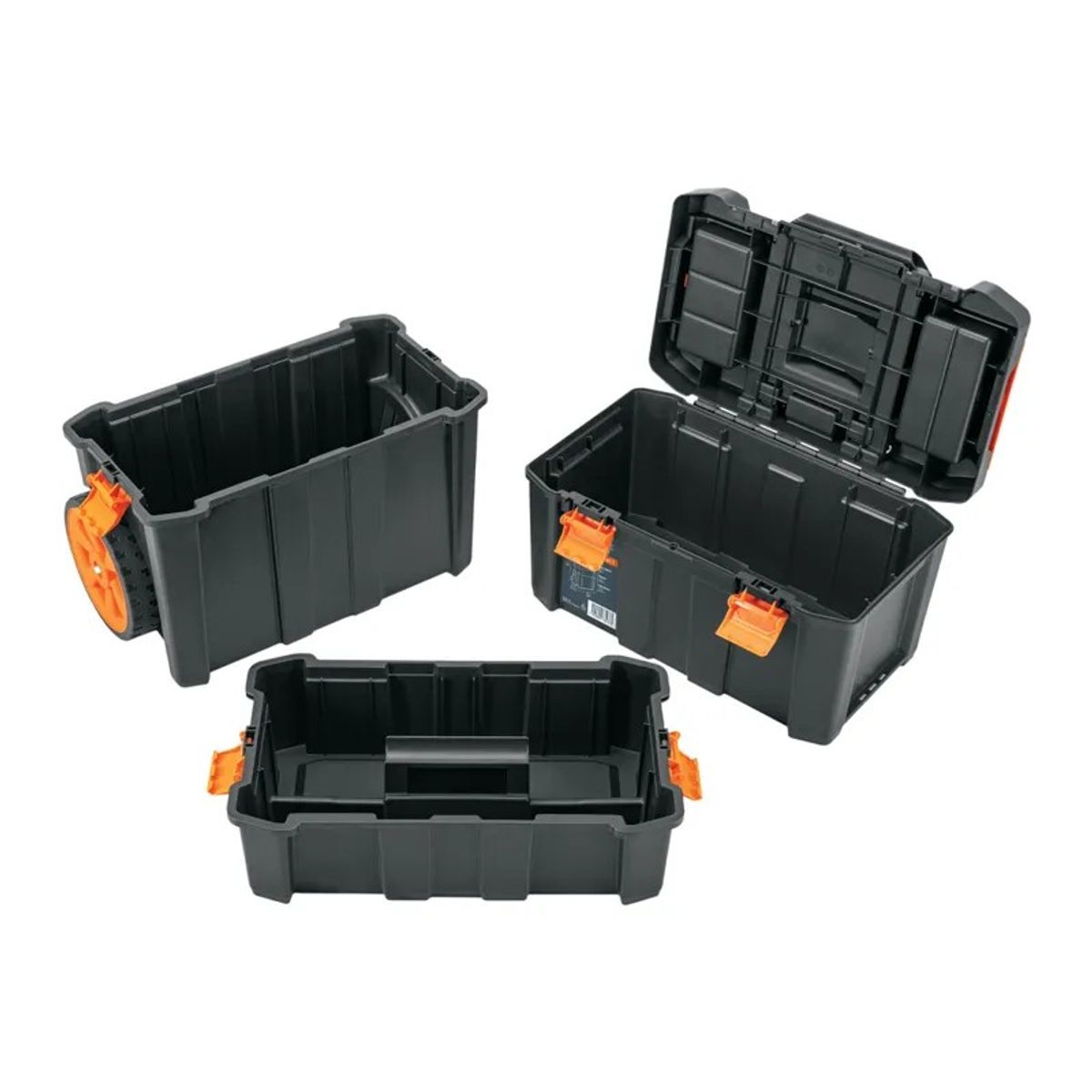 TRUPER - Caja para Herramientas con ruedas 3 en 1 53 Litros Truper
