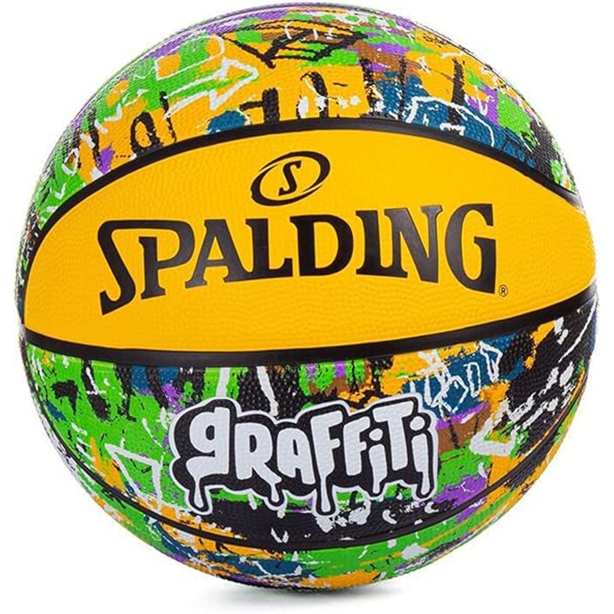 GENERICO - Pelota de Basket Spalding Graffiti Amarillo N7