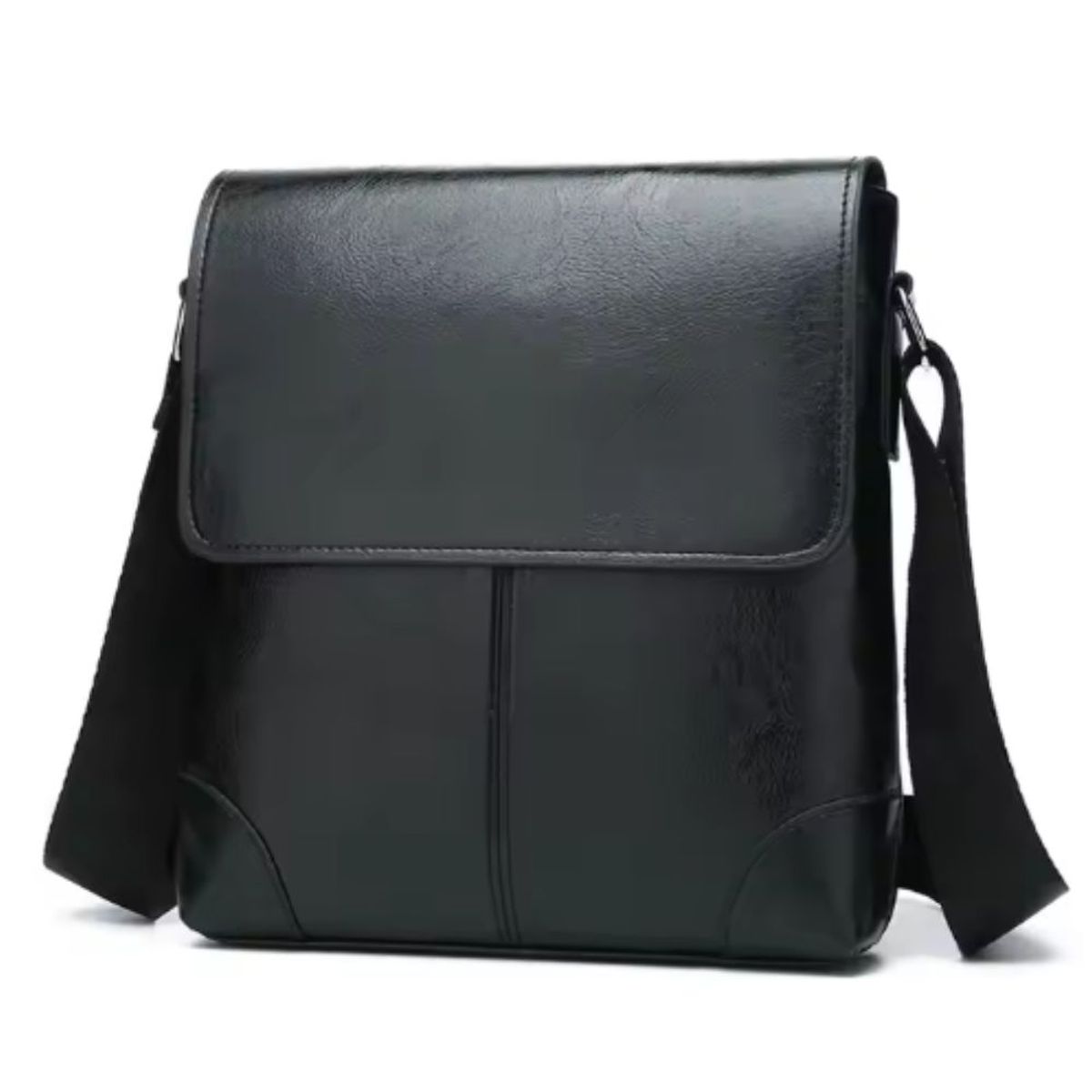 GENERICO - Bolso de Hombre mediano cuero PU