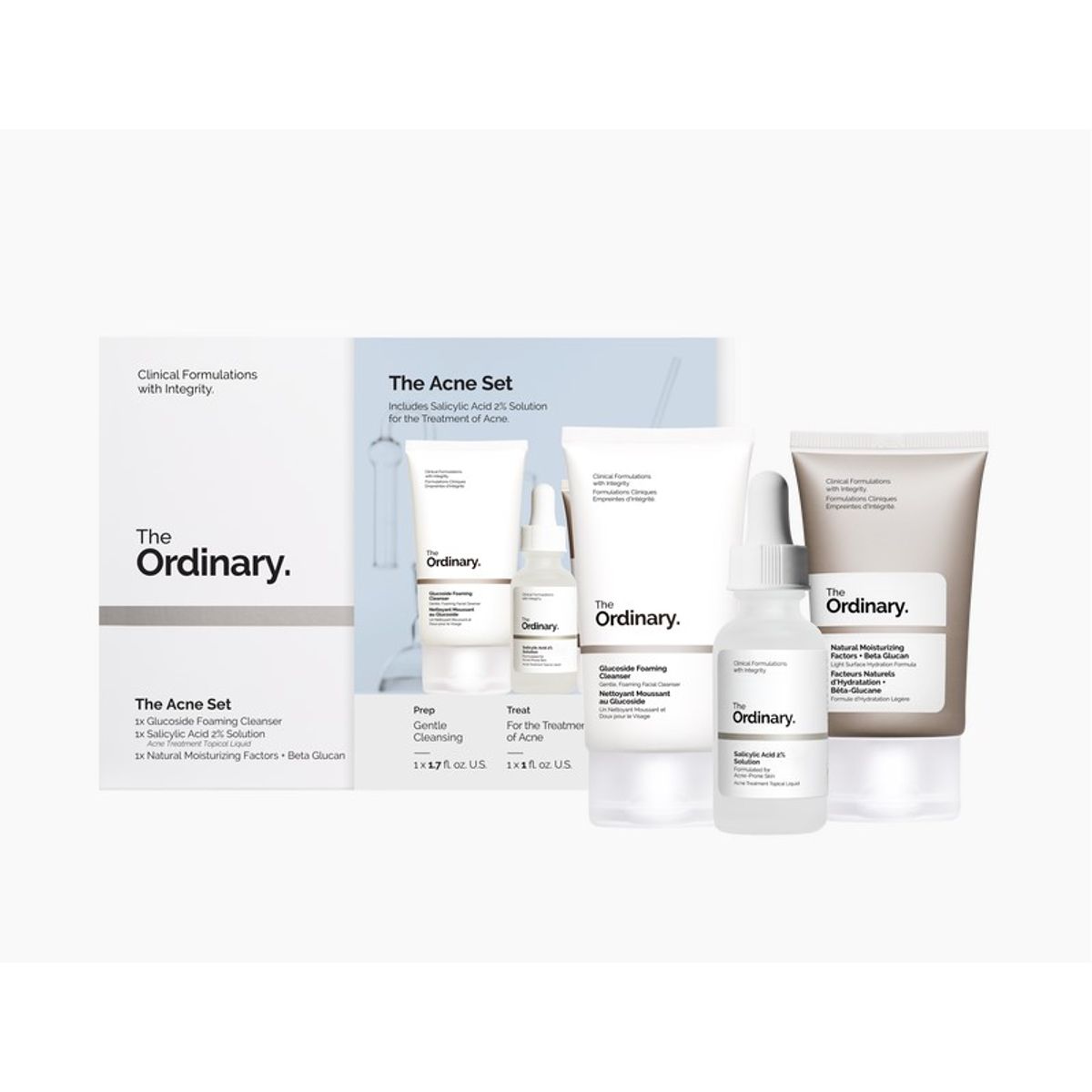 THE ORDINARY - Acne Set The Ordinary: Régimen de 3 pasos