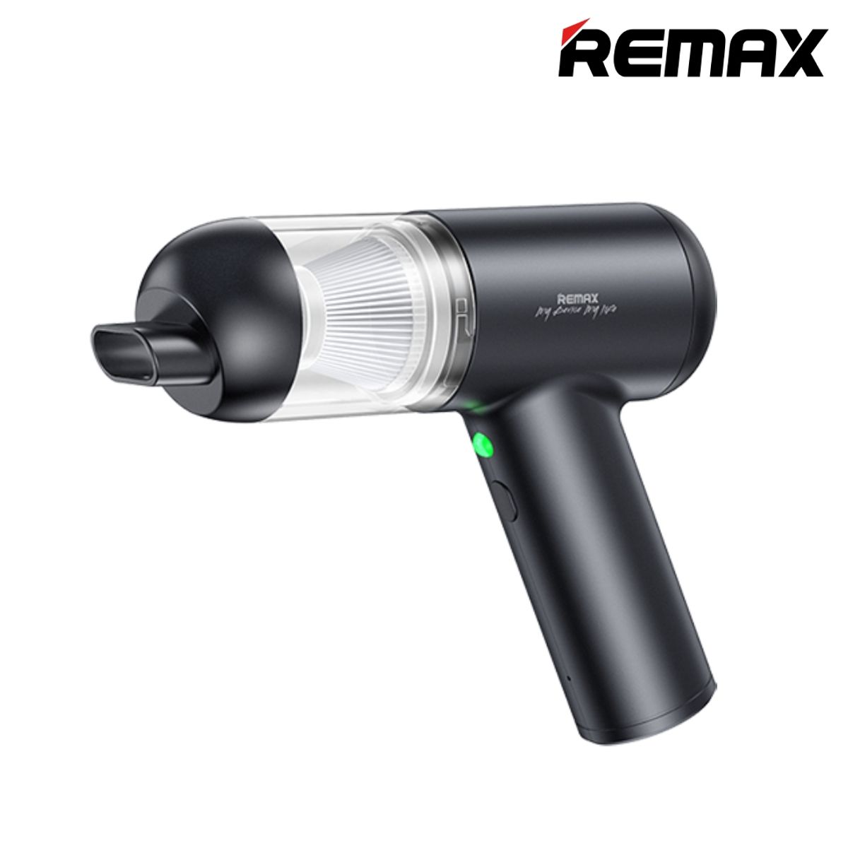 REMAX - Aspiradora De Mano Para Auto Portátil 3 en 1 Remax XC-2 Negro