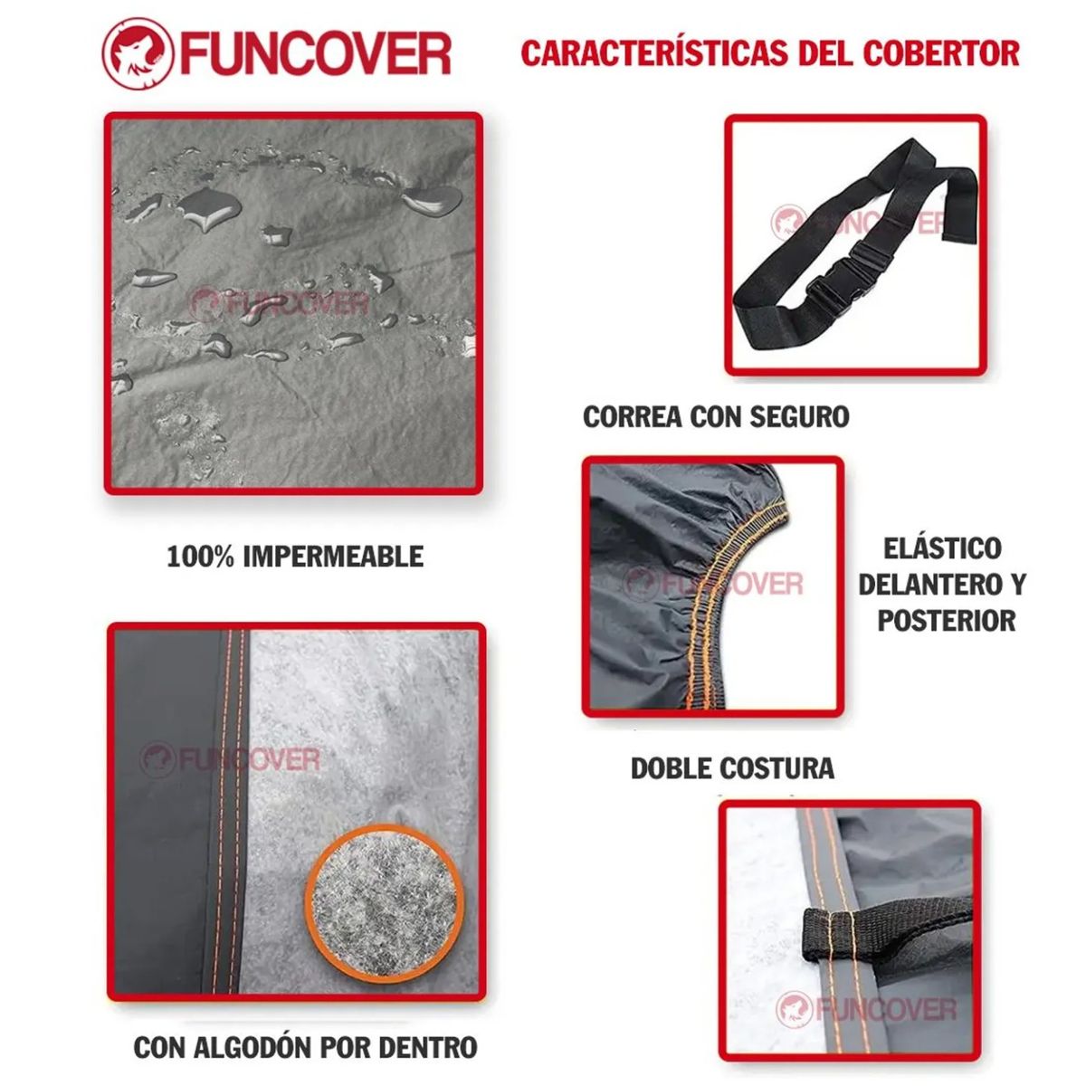 FUNCOVER - Cobertor camioneta Suzuki Fronx impermeable