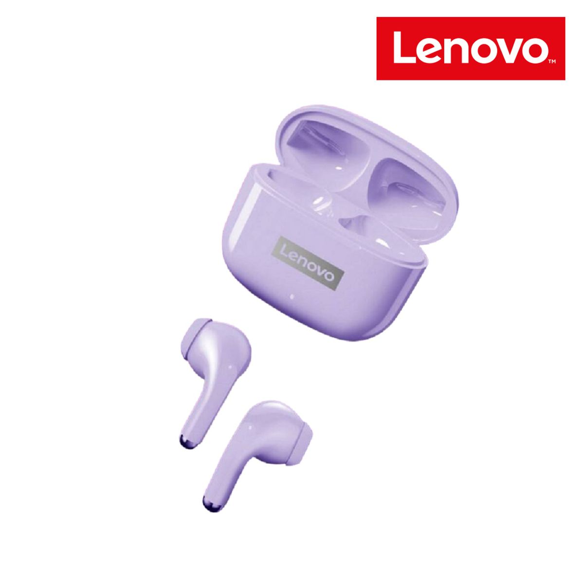LENOVO - Audífonos Inalámbricos Bluetooth Lenovo LP40 PRO 30 Horas Púrpura