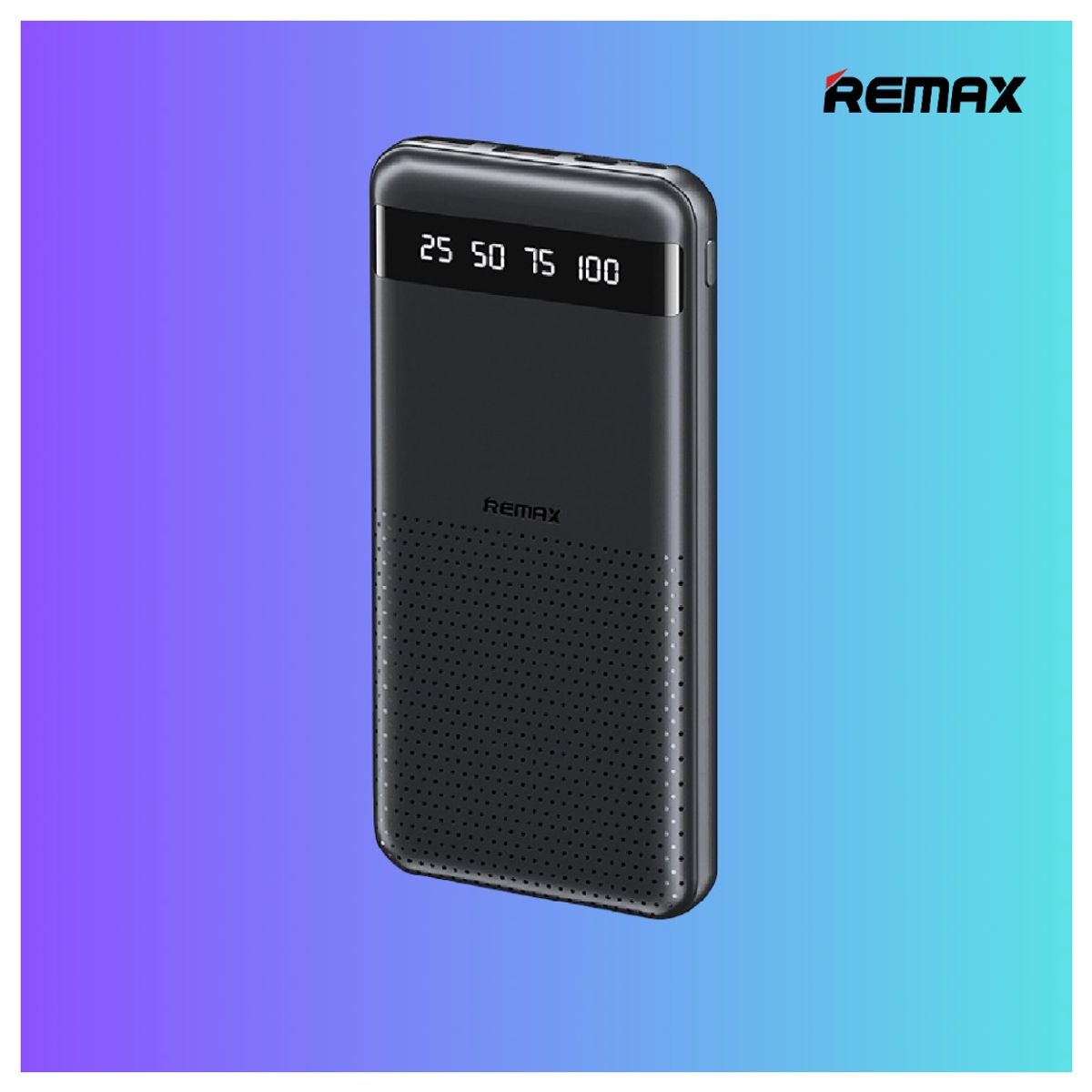 REMAX - Power Bank 10000mAh De Carga Rápida De 24A Remax RPP-10 Negro