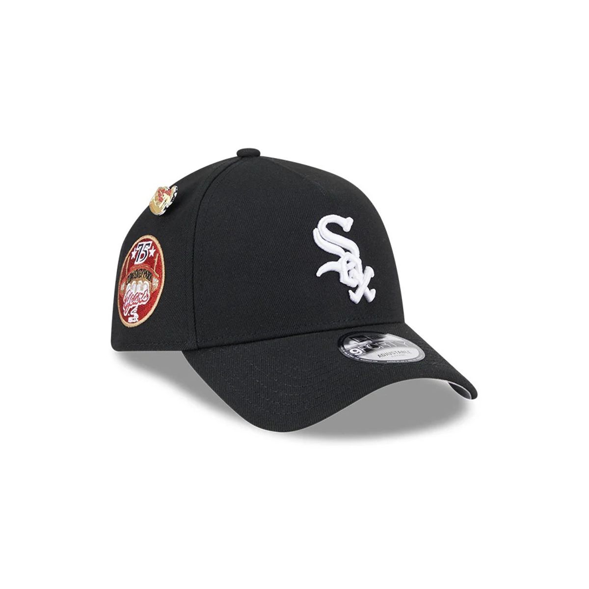 NEW ERA - Gorra Chicago White Sox MLB Local Dish Pin 9FORTY Negro