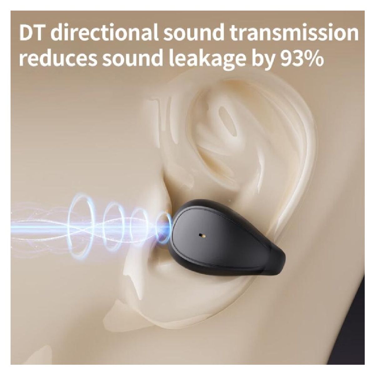 LENOVO - Audífonos Inalámbricos Tipo Clip Lenovo TC3403 Negro