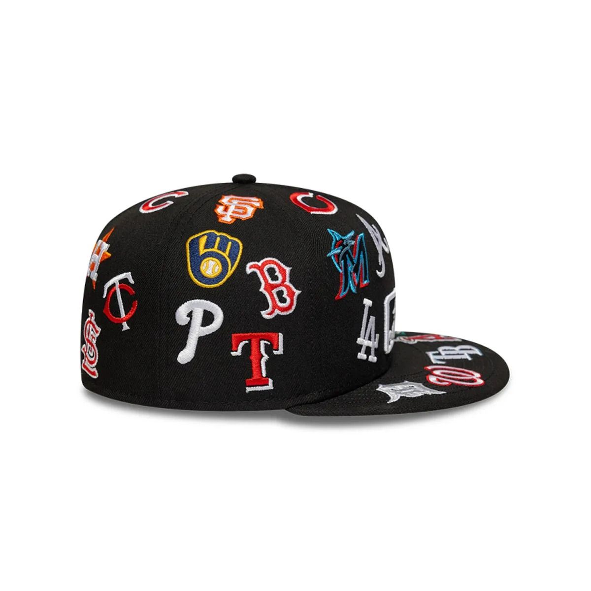 NEW ERA - Gorra Mlb All Over Customs 59FIFTY Logo Scramble