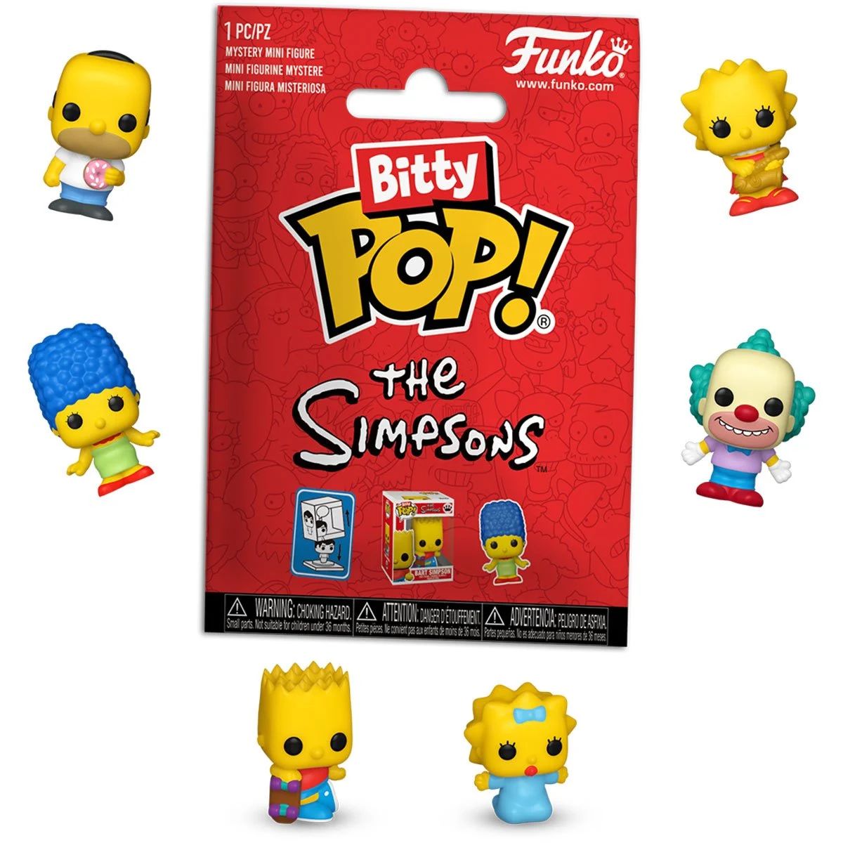 FUNKO - Funko Bitty Pop Los Simpsons Bolsa misteriosa
