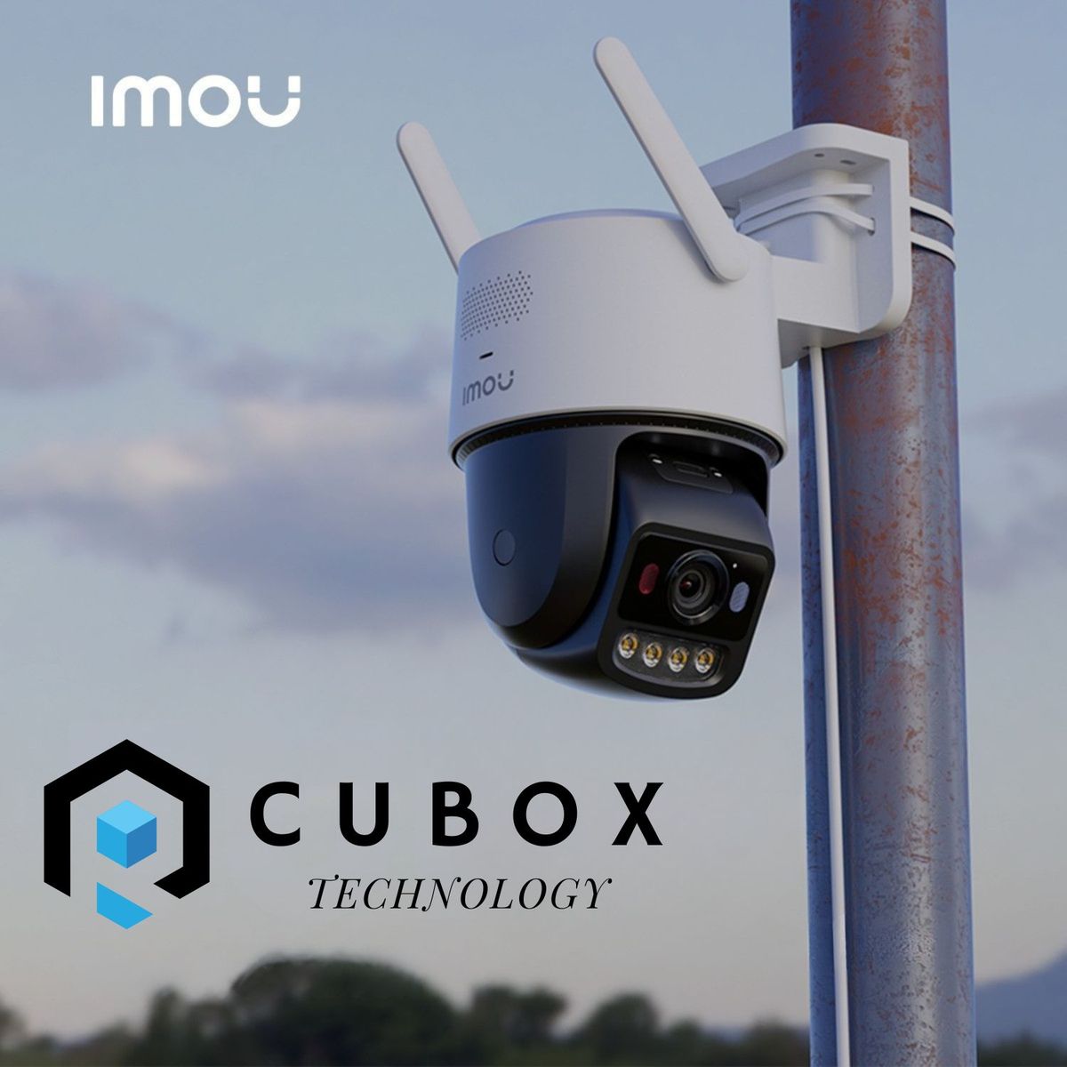 OEM - Cámara IMOU Titan Pro 6MP con Conexión WiFi y PoE  Visión Nocturna a Color