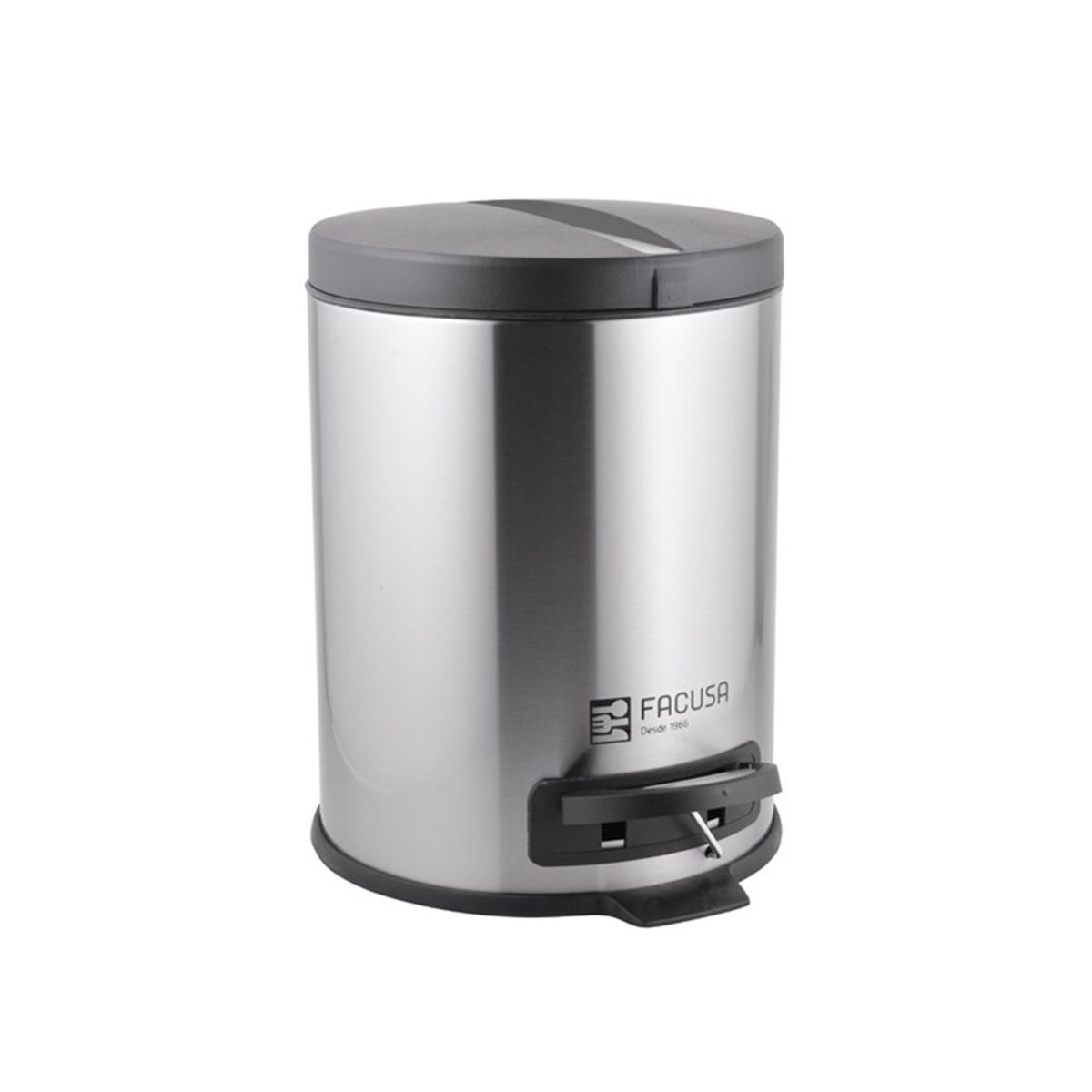 GENERICO - PAPELERA FACUSA 5LT CLEAN 21 X 26.5 CM