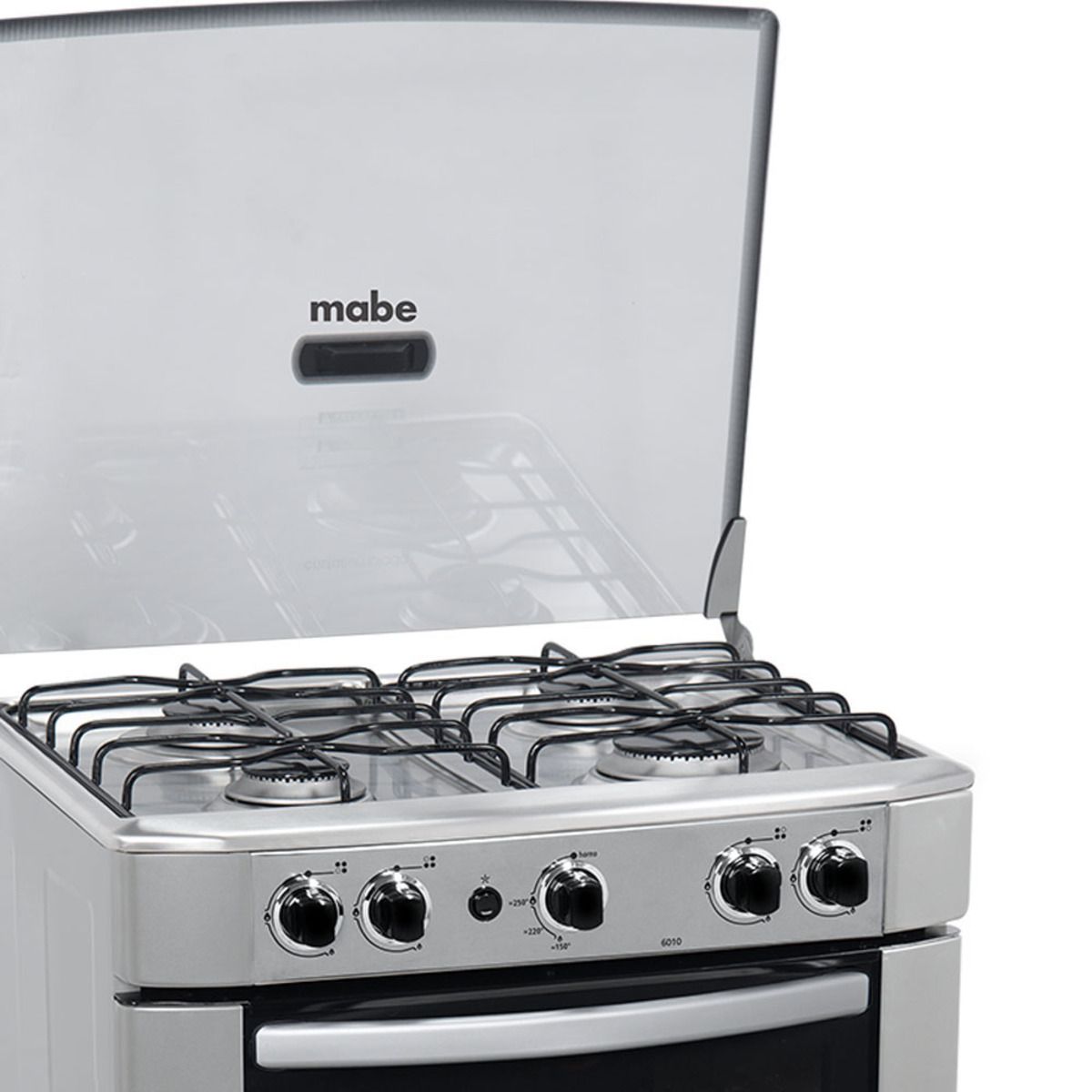 MABE - Cocina a Gas Mabe CMP6012AG0 de Pie  4 Quemadores Grafito