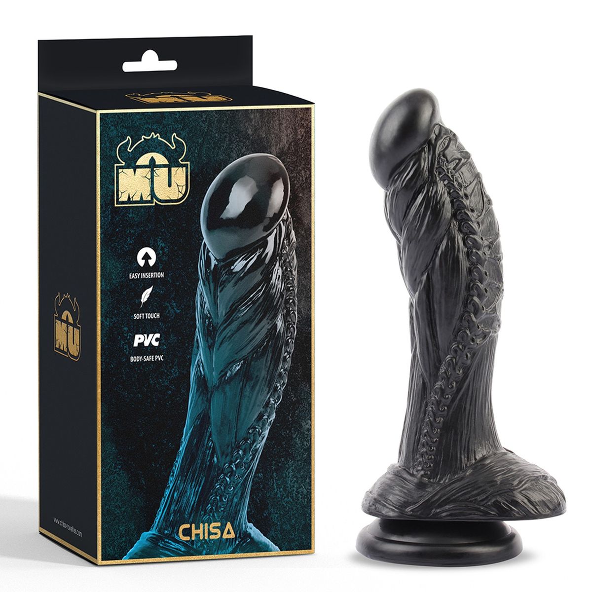 CHISA - Dildo Horny Hunter Fantasía Suave 19cm Ø 4.3 cm Ventosa