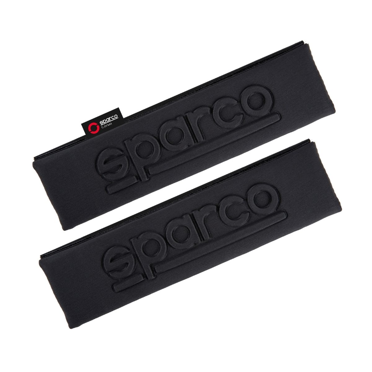 SPARCO - Cubre Cinturón Sparco Alto Relieve Negro