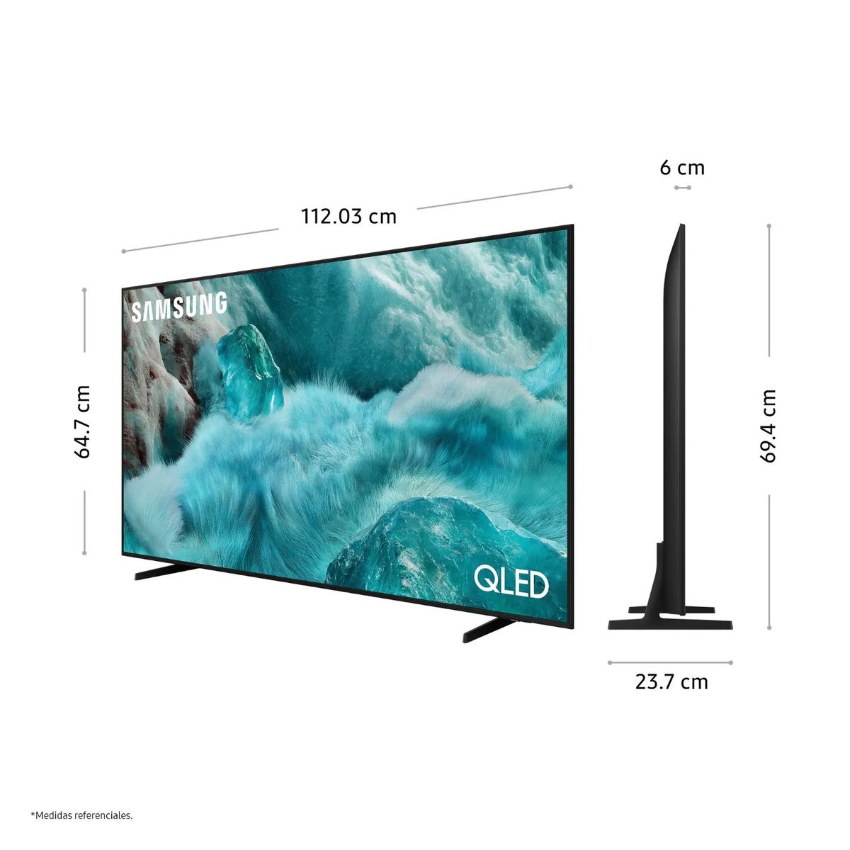 SAMSUNG - Televisor Samsung 50 QLED Smart UHD 4K Vision Ai QN50Q7FAAG