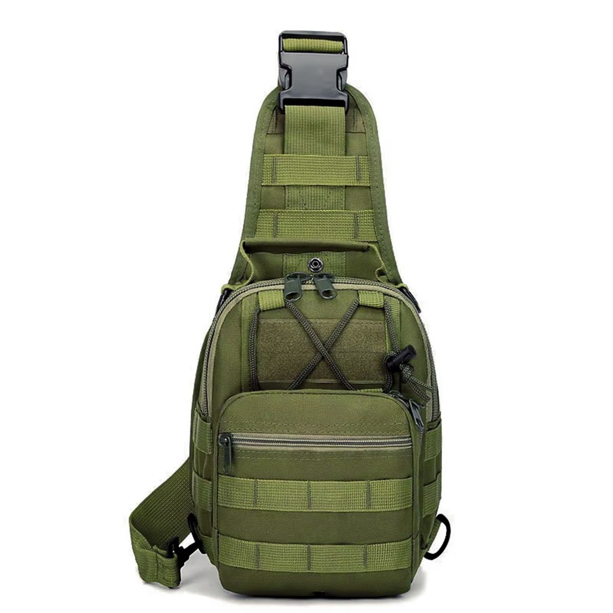 GENERICO - Morral cruzado clasico tactico - bolso de mano